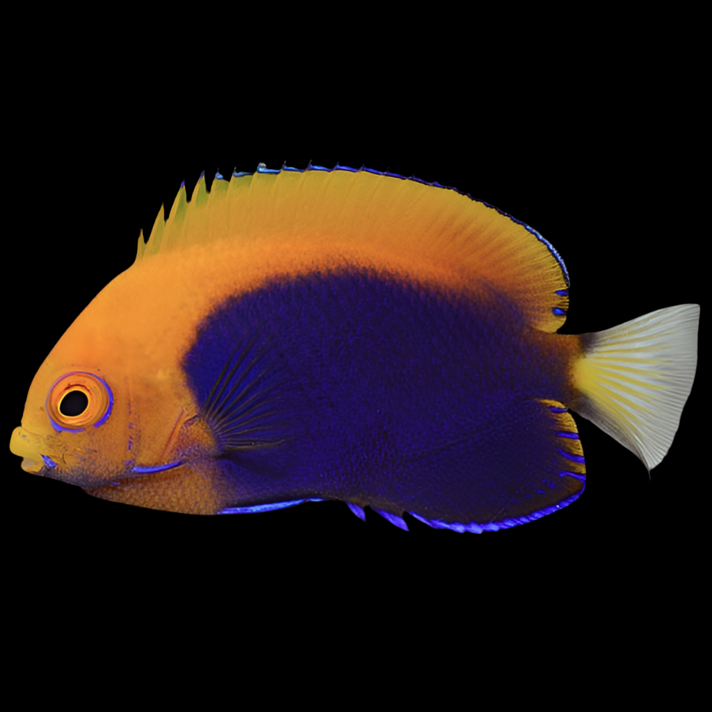 Flameback Angelfish 1.5-2” (Centropyge acanthops)